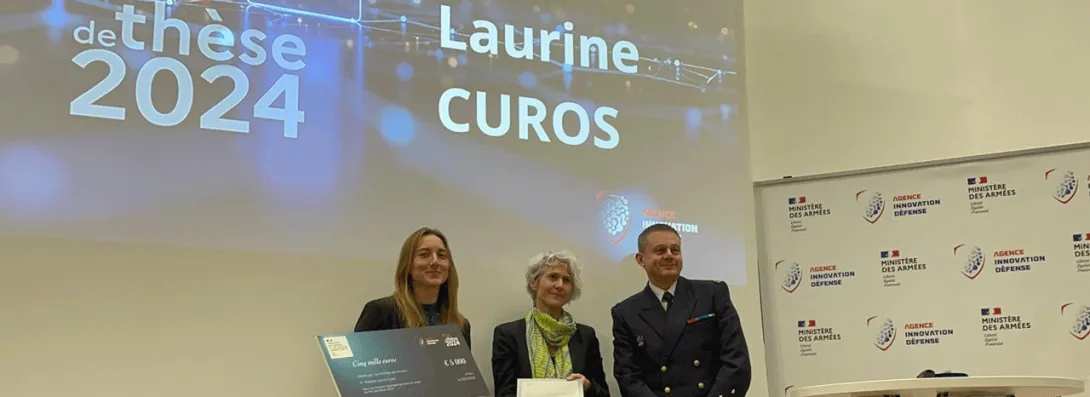 Une ingénieure diplômée de l'ENSEIRB-MATMECA lauréate du prix de thèse 2024 de l’Agence de l'innovation de défense !